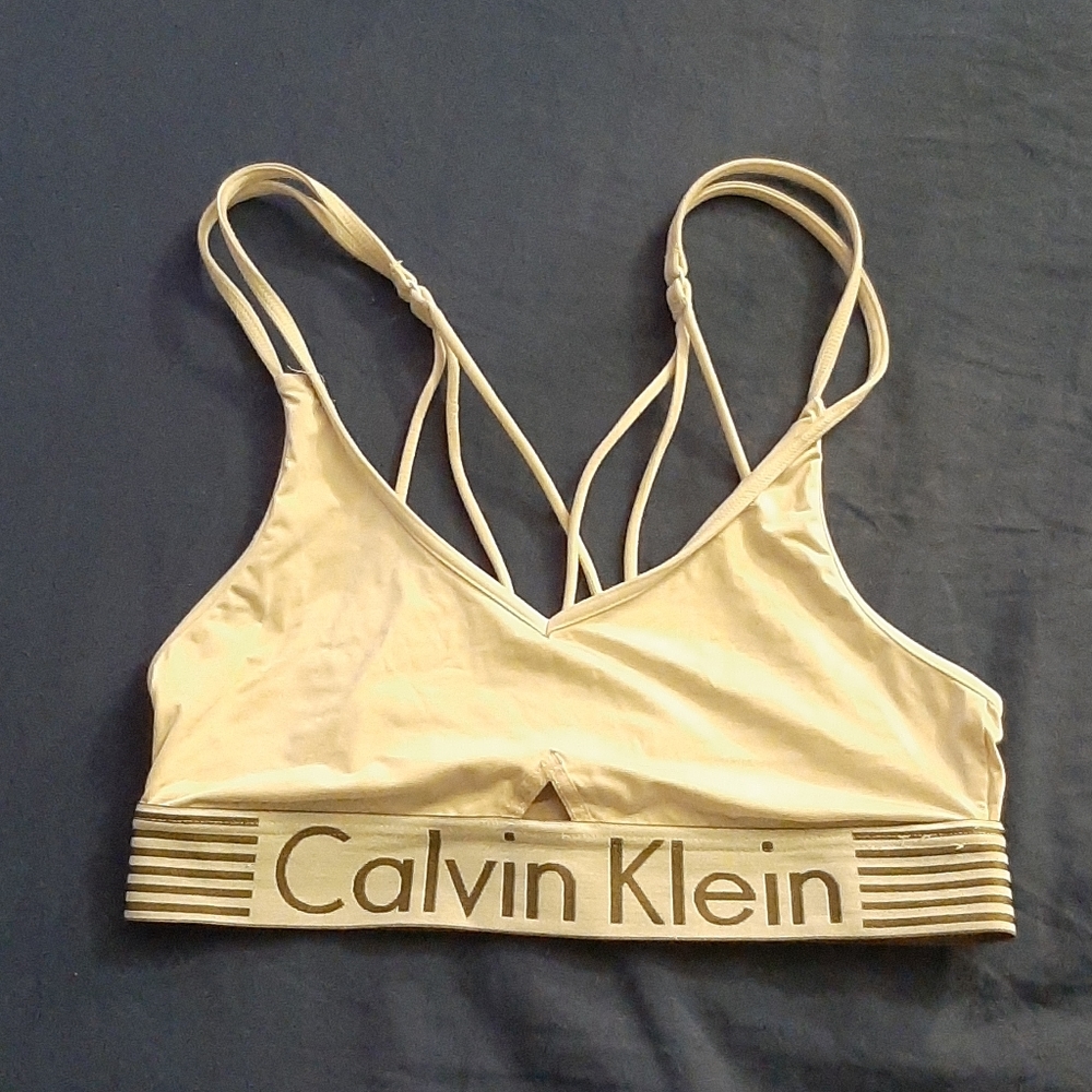 White Calvin Klein Bra